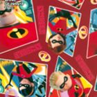 Acolchado Disney Increibles Allover Rojo