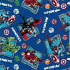 Acolchado Disney Avengers Azul Rey