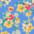 Jamaica 1.50 Estampado Flor Grande Azul Marino