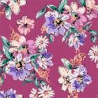 Jamaica 1.50 Estampado Flor Grande Rosa Medio