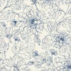 Jamaica 1.50 Estampado Flor Perfilada Blanco