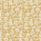 Micro Fibra Cocina Coffee Café Beige