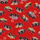 Jamaica Infantil Monster Truck Rojo