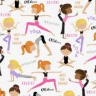 Silky Estampado 1.10 Yoga Blanco