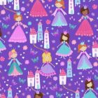 Silky Estampado 1.10 Hadas Morado Lila