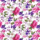 Silky Estampado 1.10 Flor Chica Blanco