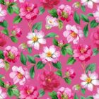 Silky Estampado 1.10 Flor Mediano Rosa Medio