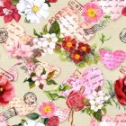 Silky Estampado 1.50 Letras Blanco
