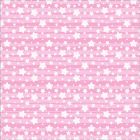 Blancos Molleton Estrellas Rosa Pastel