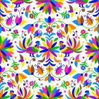 Blancos Mantelina Estampada Pavo Real Grande Blanco