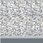 Bramante Estampado Ramas Gris Oxford