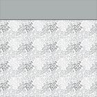Bramante Estampado Hojas Gris Oxford