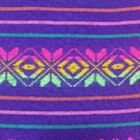 Cambaya Bordada Flor Morado