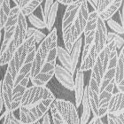 Cortina Gasa Santorini Hoja Gris Perla