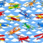 Decoracion Infantil Aviones Azul Cielo
