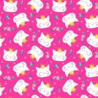 Decoración Infantil Gatos Rosa Fiusha