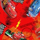 Decoracion Canasta Disney Cars Mixto Rojo