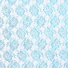 Encaje Paris Liso Azul Turquesa