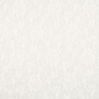 Encaje Stretch Flor Grande Blanco
