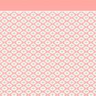 Franela Sabana 2.50 Geométrico Rosa Coral