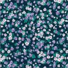 Gabardina Estampada Flor Chica Verde Menta