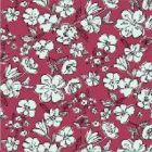 Gabardina Estampada Flor Chica Rosa Fiusha