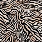 Gabardina Estampada Zebra Negro