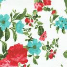 Magaly Estampado Flor Grande Blanco