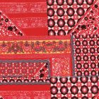 Magaly Estampado Parche Rojo