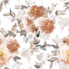 Loneta Italiana Flor Chica Café Beige