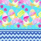 Mantel Roco Helados Azul Turquesa