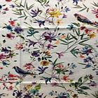 Mantel Digital Pajaro Azul Turqueza