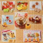 Plastico Fiestamesa Postres Café Arena