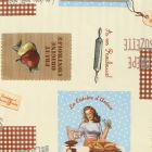 Plastico Fiestamesa Cocinera Café Beige