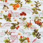 Plastico Fiestamesa Frutos Rojos Blanco