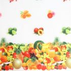 Plastico Cristamesa Fiesta De Frutas Blanco