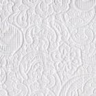 Plástico Mantel Encaje PVC Pétalos Blanco