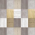 Plástico Ultramesa Wood Squares Café
