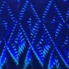 Caja de Plastico Contact Holograma Liso Azul Rey con 6 rollos