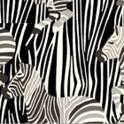 Polar Fleece Estampado Colchero Zebra Negro