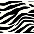 Polar Flannel Zebra Negro