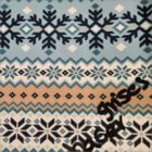 Polar Flannel Borrego Estampado Gris Plata