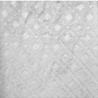 Polar Flannel Borrego Embozado Rombo Chico Gris Perla