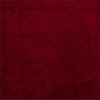Polar Flannel Borrego Embozado Triangulo Rojo Vino