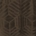 Polar Flannel Borrego Embozado Abstracto Café Chocolate