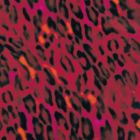 Rayon Flame Estampado Animal Rojo
