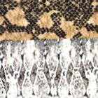 Rayon Flame Estampado Animal Blanco