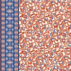 Royal Estampada 1.10 Minigeo Naranja Shedron
