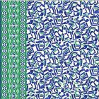 Royal Estampada 1.10 Minigeo Azul Rey