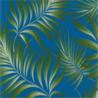 Shiffon Stripe Tropical Azul Rey